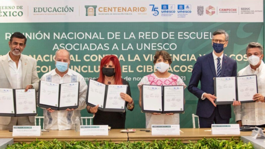 México, Francia, Catar y Marruecos suscriben la Declaratoria de la UNESCO para la Prevención de la Violencia y el Acoso Escolar