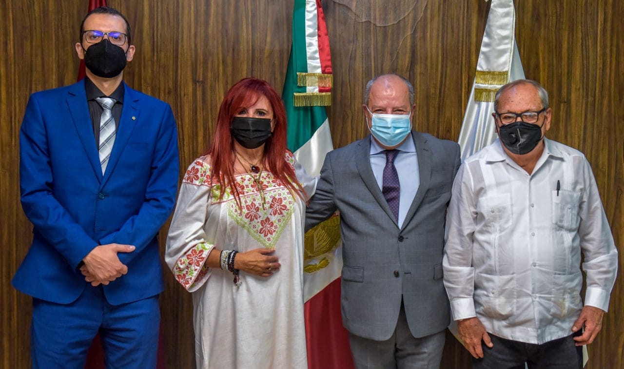Reunión con el embajador de Marruecos en México