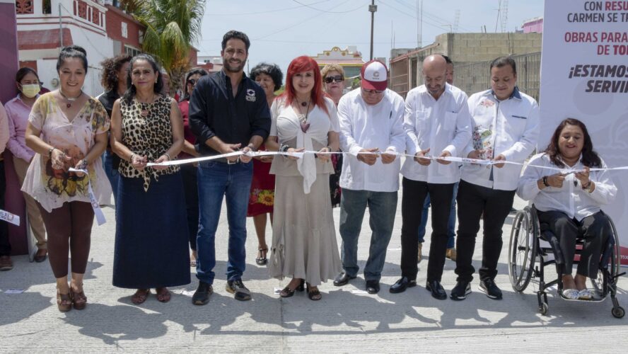 Inauguración de obras en Ciudad del Carmen