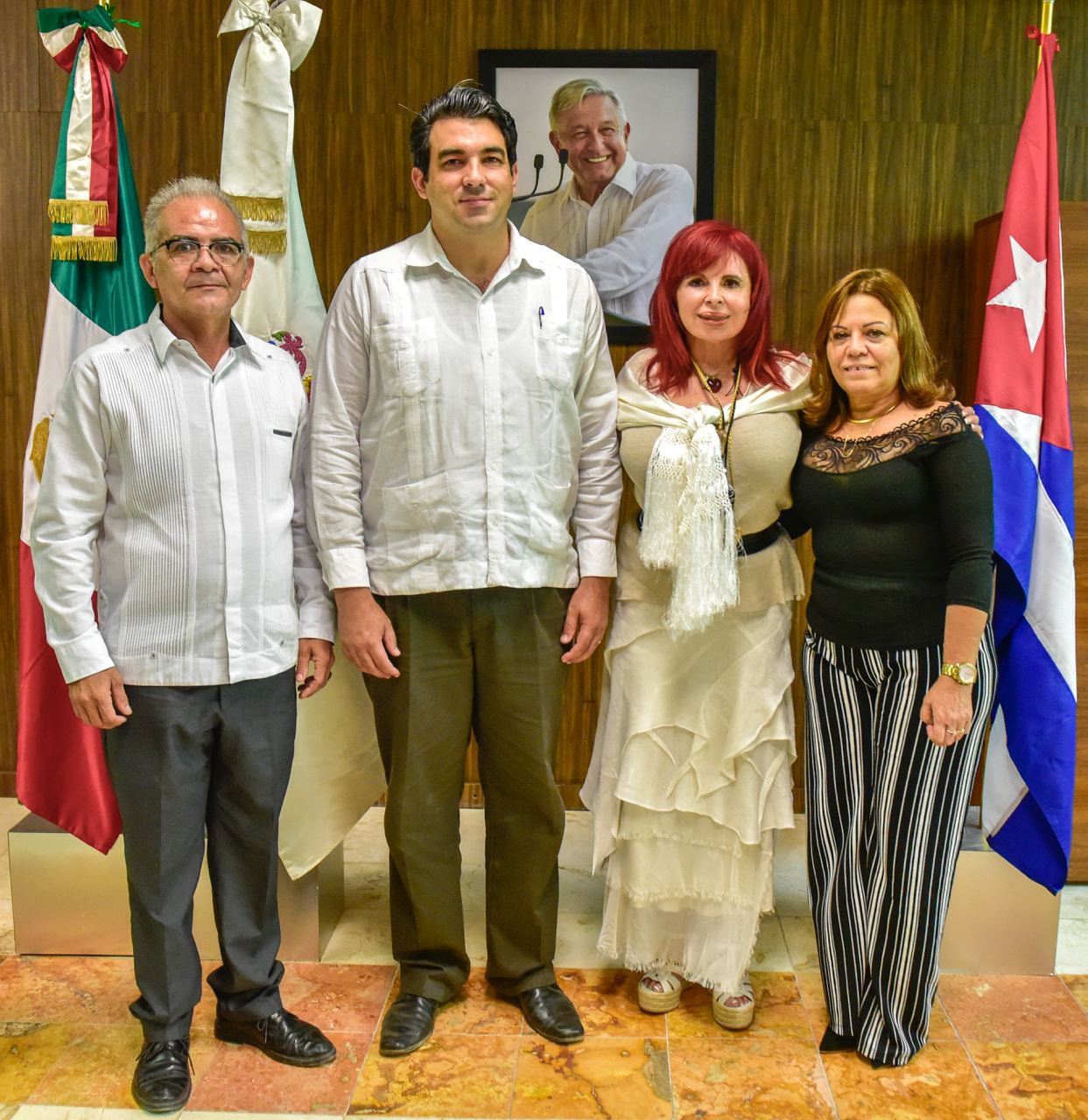 Reunión con el Cónsul de Cuba en Mérida