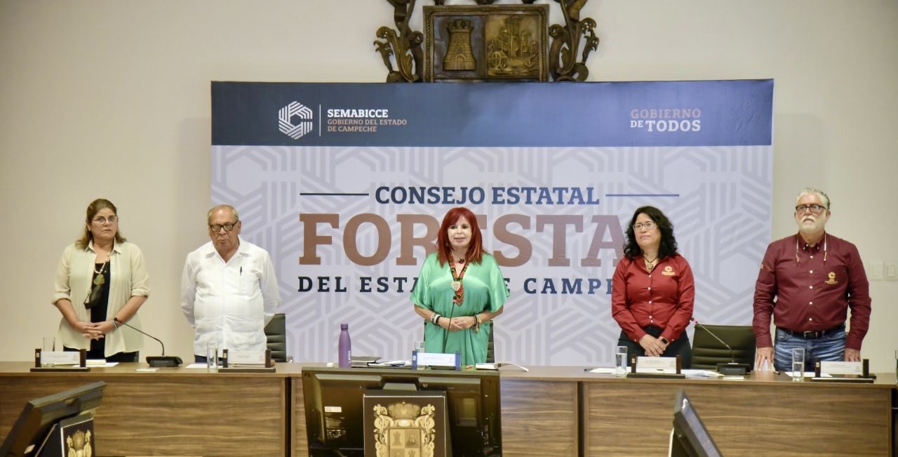 Instalación y toma de protesta de los nuevos integrantes del Consejo Forestal del Estado de Campeche