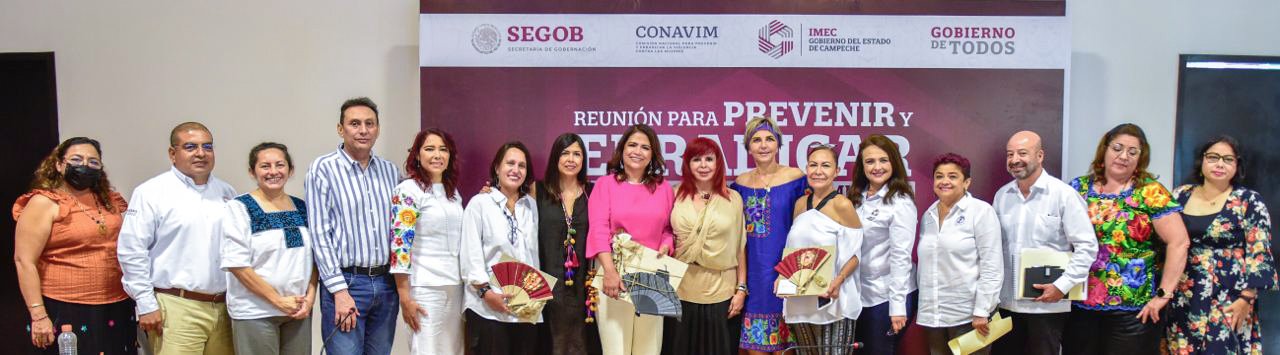 Reunión de trabajo para prevenir y erradicar la violencia contra las mujeres