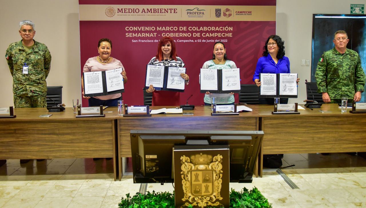 Convenio Marco de Colaboración SEMARNAT-Gobierno de Campeche
