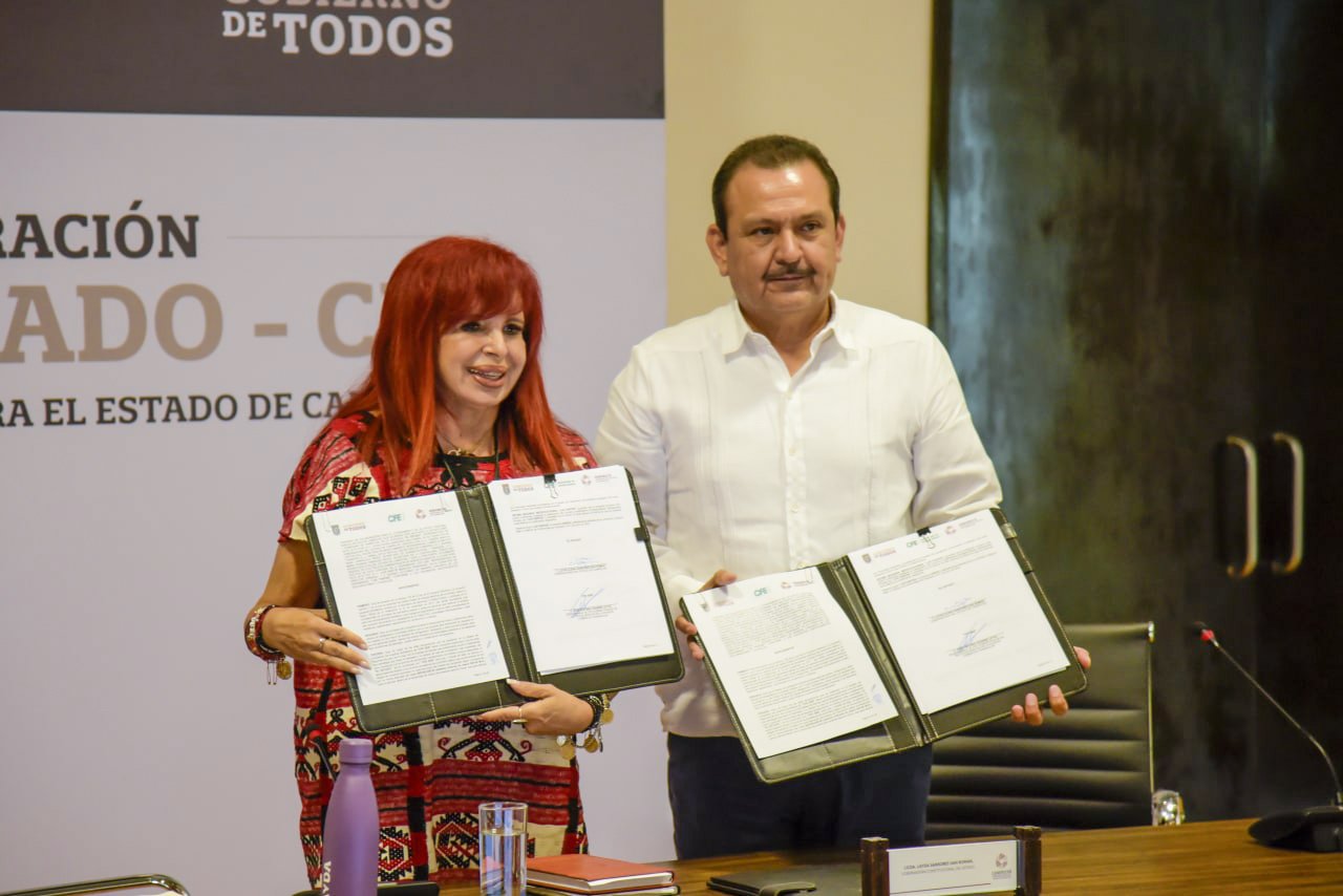 Firma de Convenio con la CFE