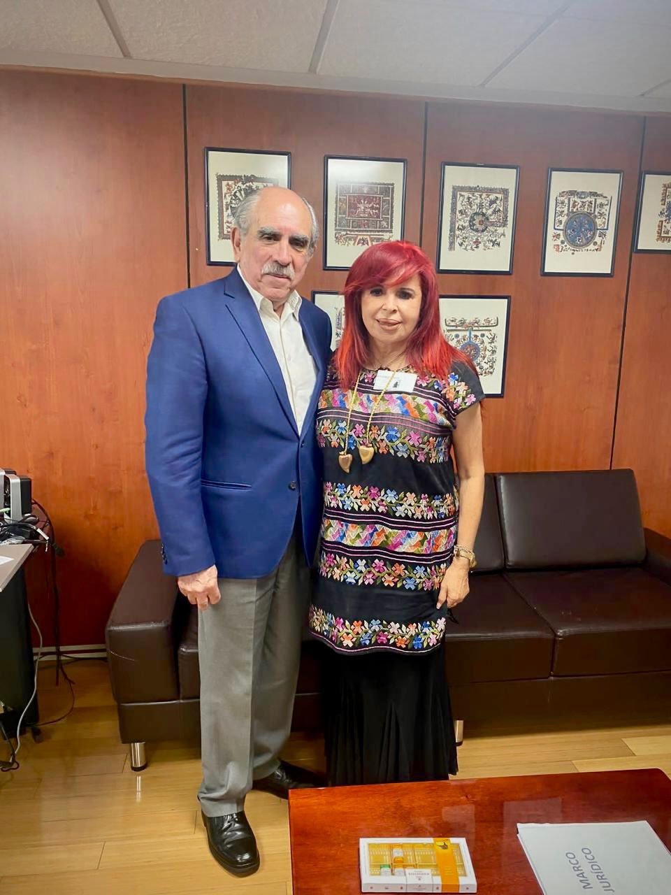 Visita al titular de la UIF