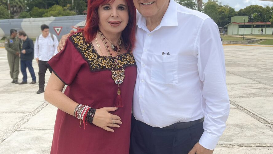 Reunión con el Presidente Andrés Manuel López Obrador en Escárcega.