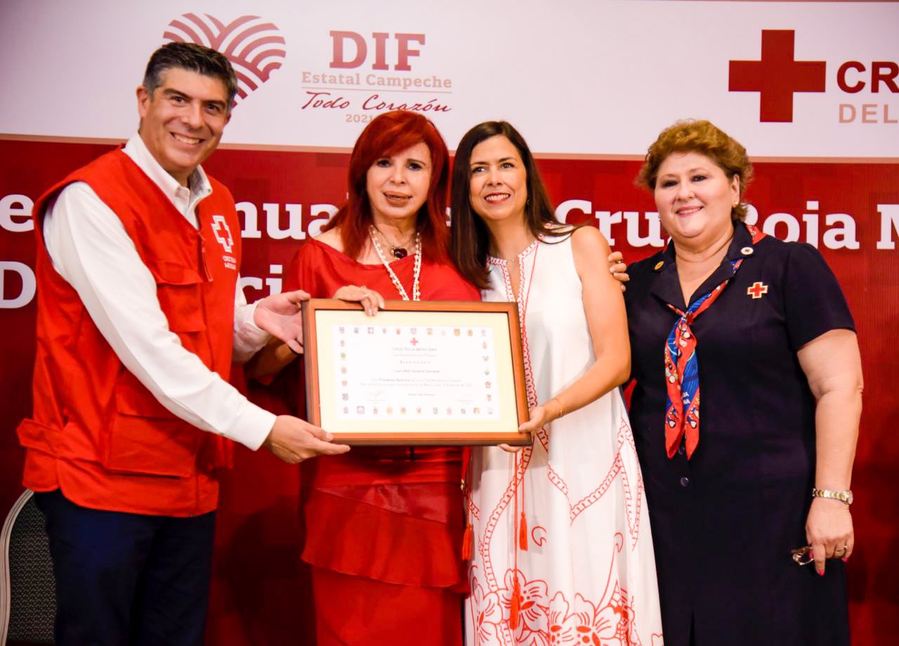 Inicio de la Colecta Anual de la Cruz Roja Mexicana Delegación Campeche