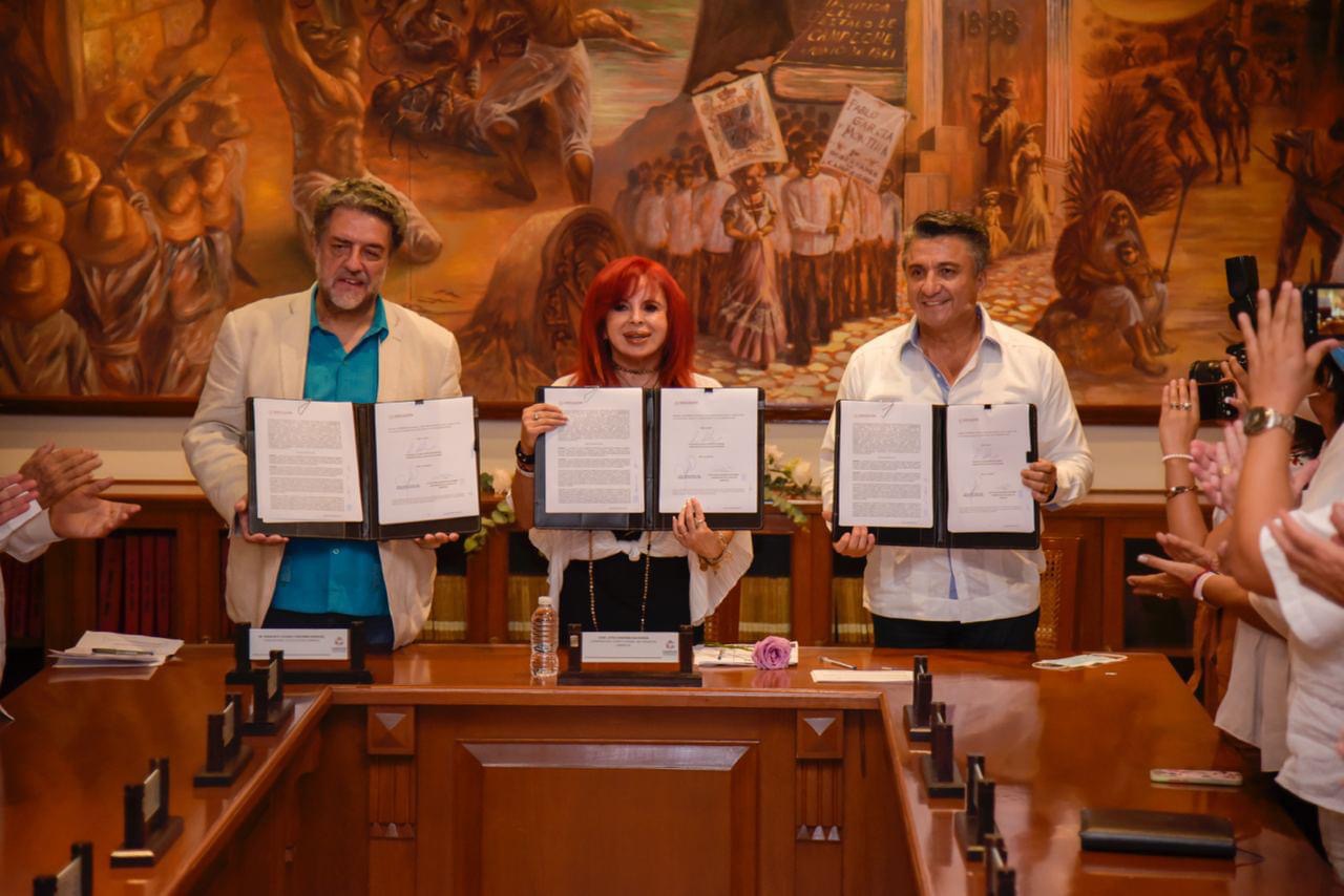 Firma de Convenio de Coordinación para la Creación de la Universidad Intercultural de Campeche