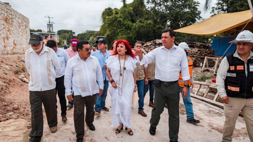 Construcción de diversas obras para el municipio de Calakmul