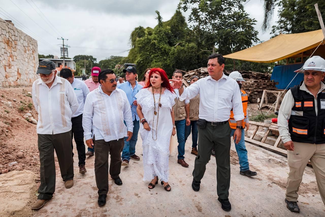 Construcción de diversas obras para el municipio de Calakmul