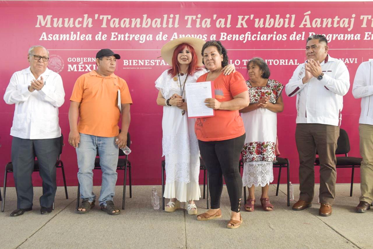 Asamblea de Entrega de Apoyos a Beneficiarios del Programa Emergente de Vivienda