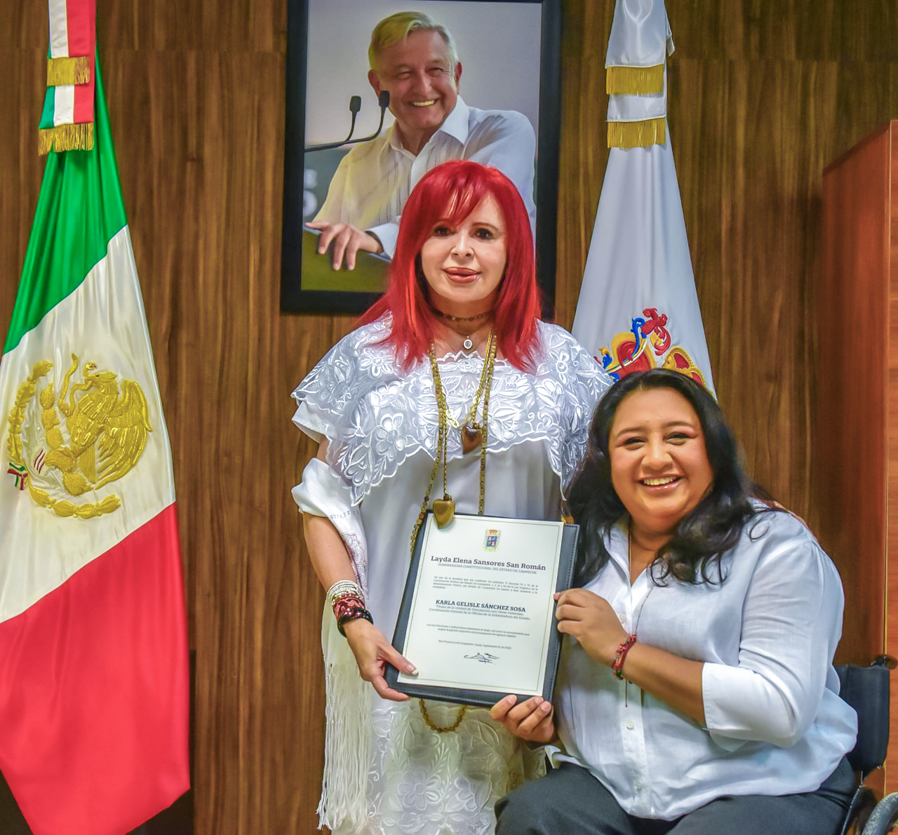 Nombramiento de Karla Sánchez como Titular de la Unidad de Vinculación con Obras Federales