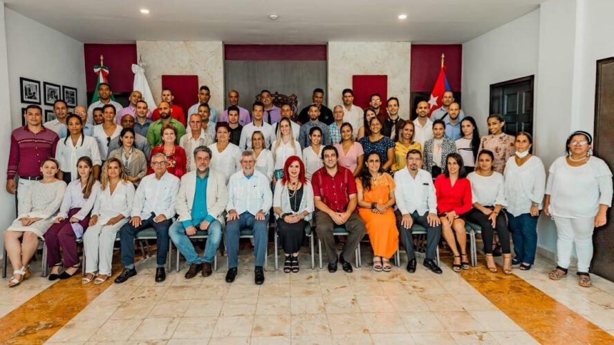 Recibimiento a los grandes misioneros: médicos cubanos