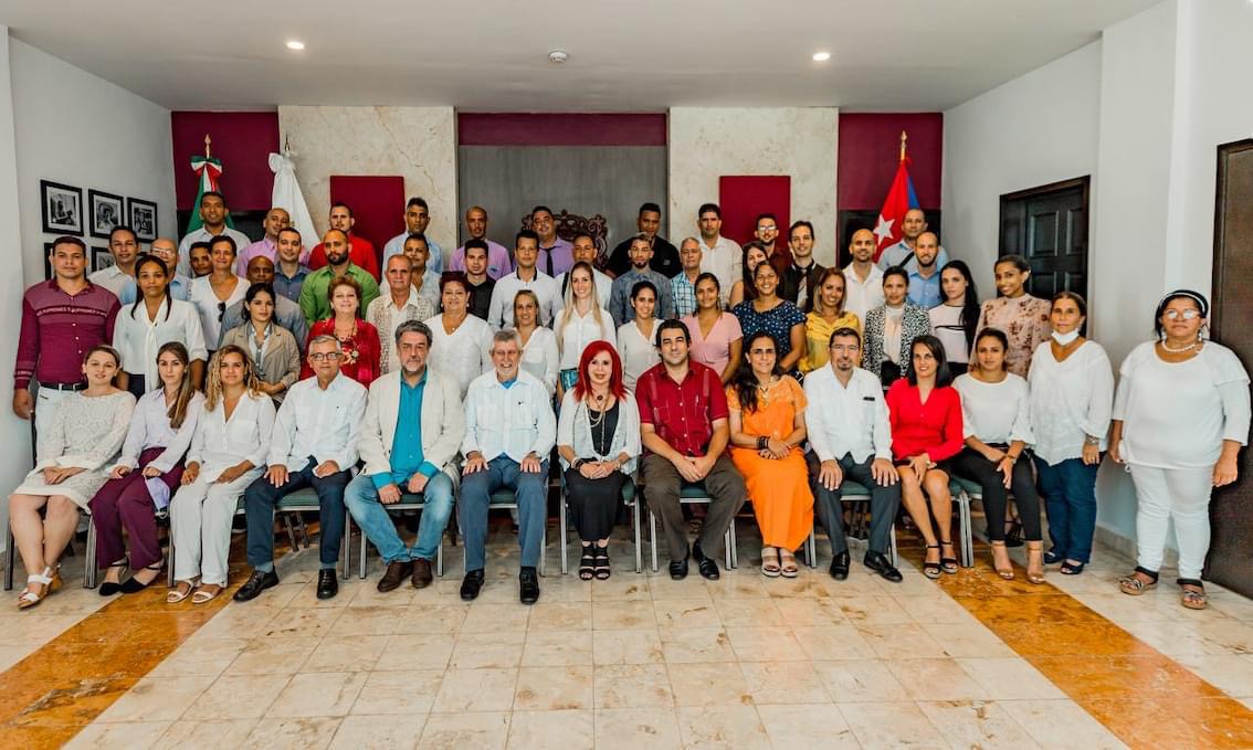 Recibimiento a los grandes misioneros: médicos cubanos
