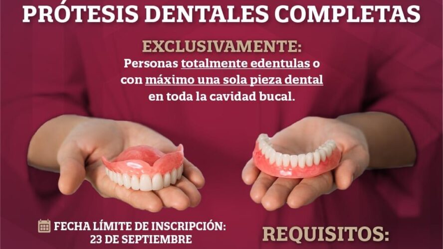 Programa de Apoyos para Prótesis Dentales Completas