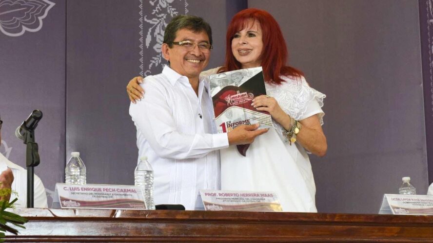 1er Informe de Actividades del Presidente Roberto Herrera Maas