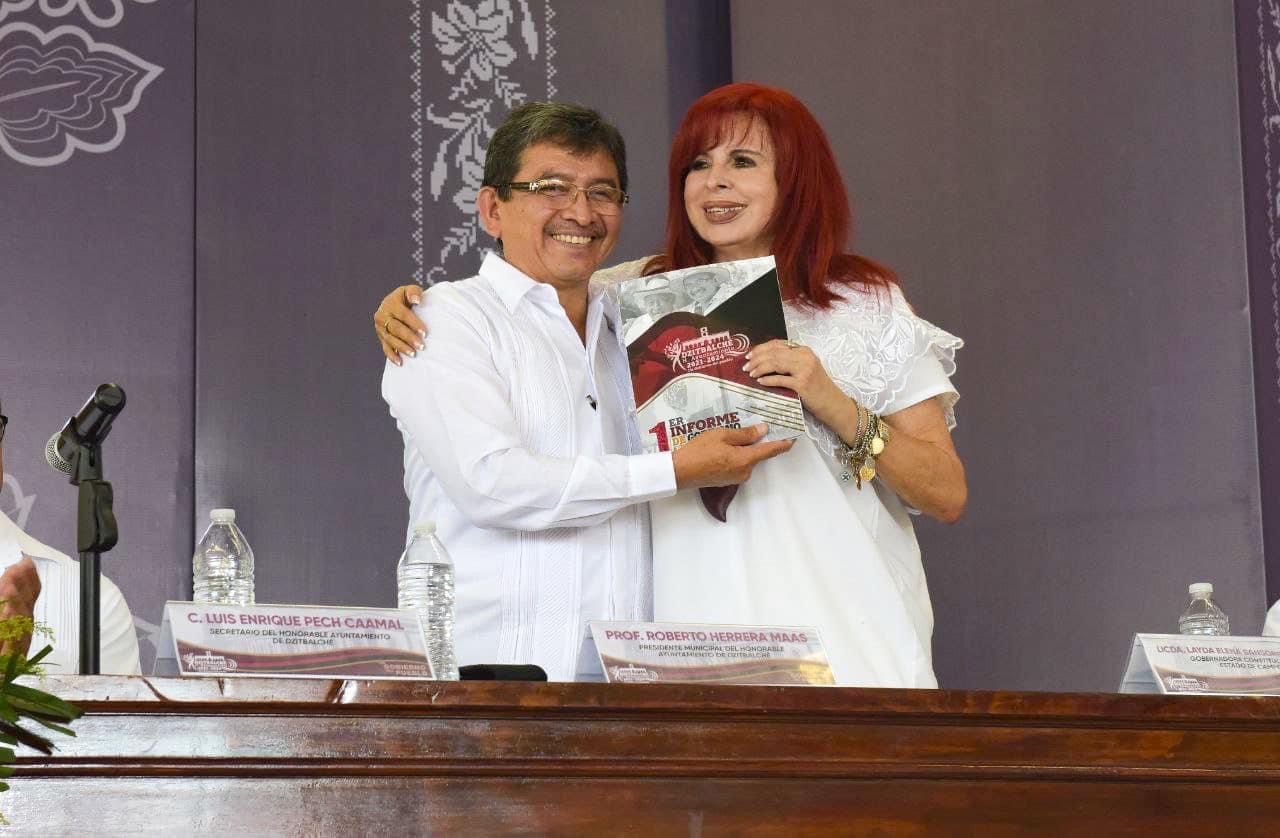 1er Informe de Actividades del Presidente Roberto Herrera Maas