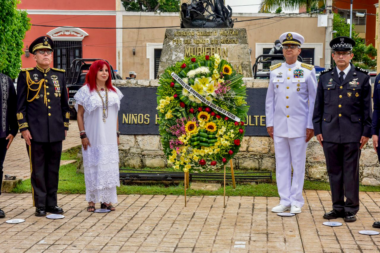 CLXXV Aniversario de la Gesta Heroica de los Niños Héroes de Chapultepec