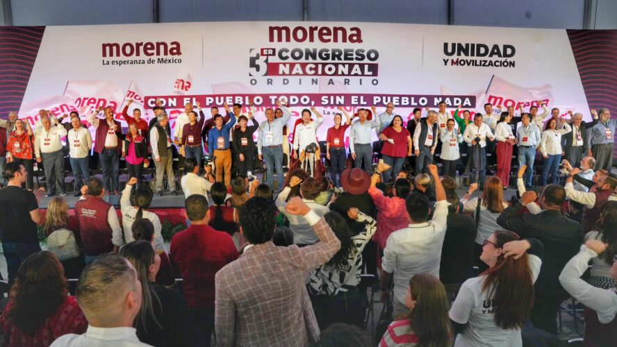 Así se vivió el III Congreso Nacional Ordinario del Morena Si