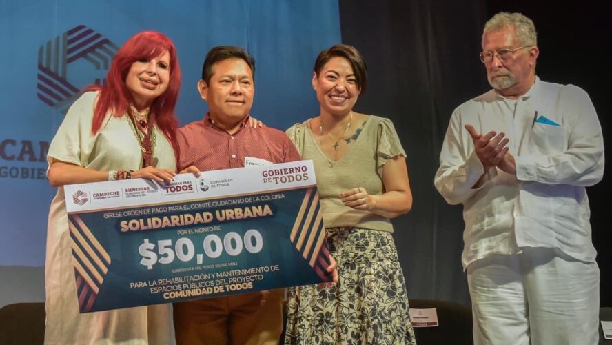 Entrega de Apoyos del Programa Bienestar para Todos
