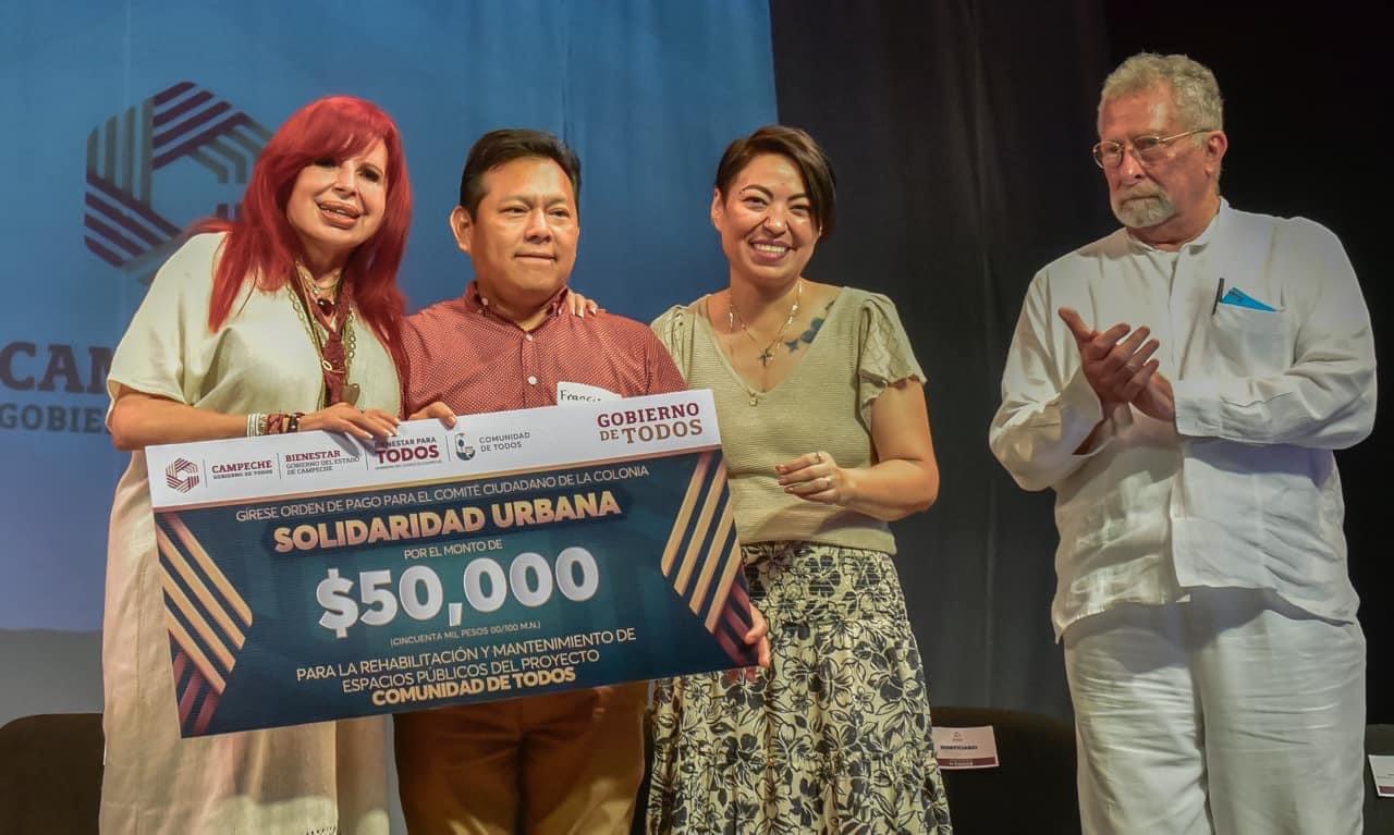 Entrega de Apoyos del Programa Bienestar para Todos
