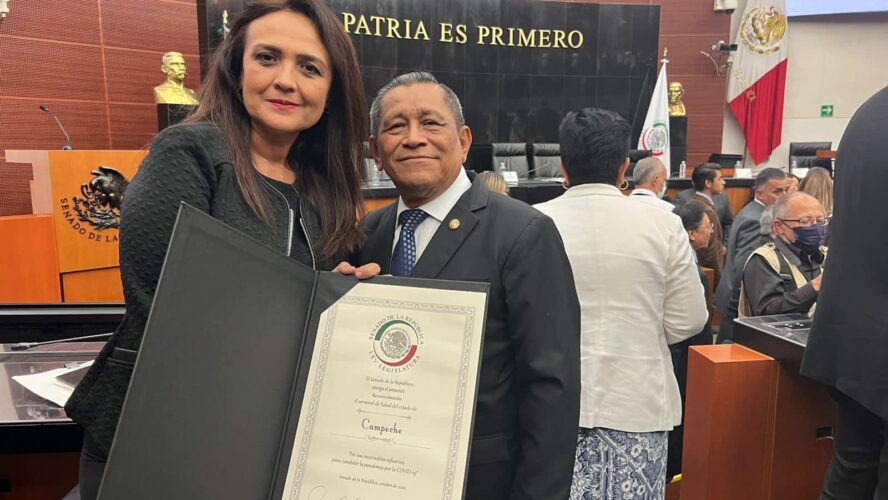 Reconocimiento del Senado de la República por el buen manejo de la pandemia COVID-19