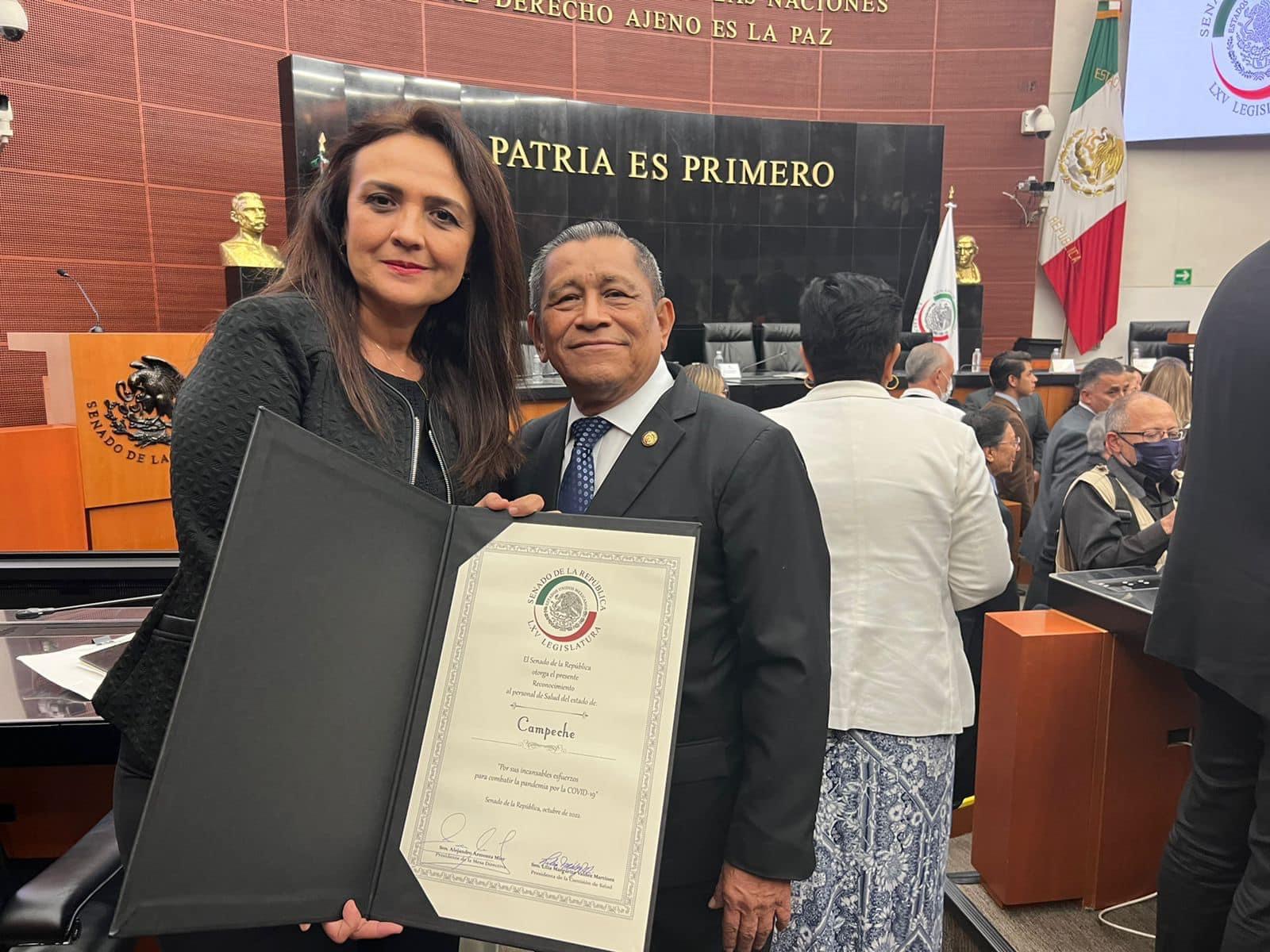 Reconocimiento del Senado de la República por el buen manejo de la pandemia COVID-19