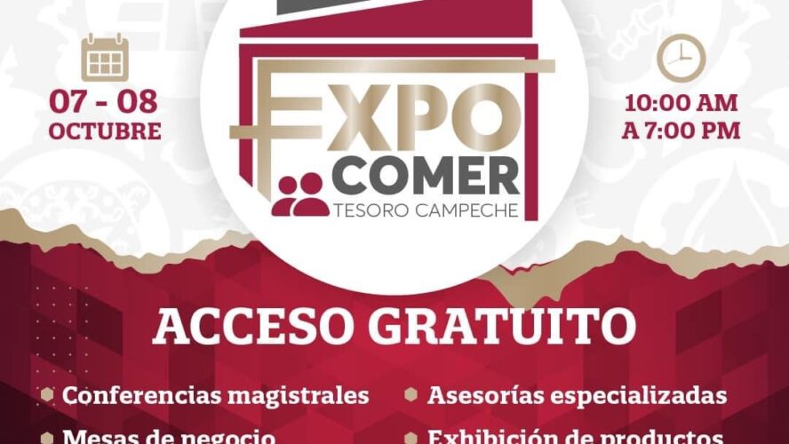 Expo Comer Tesoro Campeche