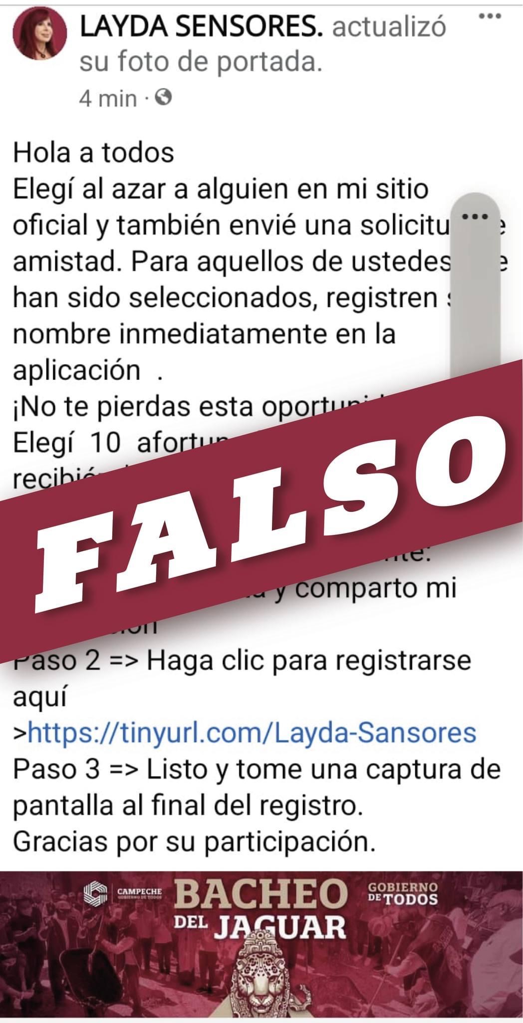 Crean cuenta falsa con foto de mi facebook