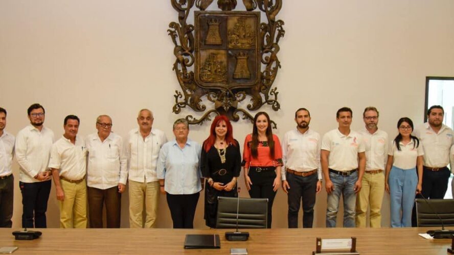 Reunión con la alcaldesa Biby Rabelo