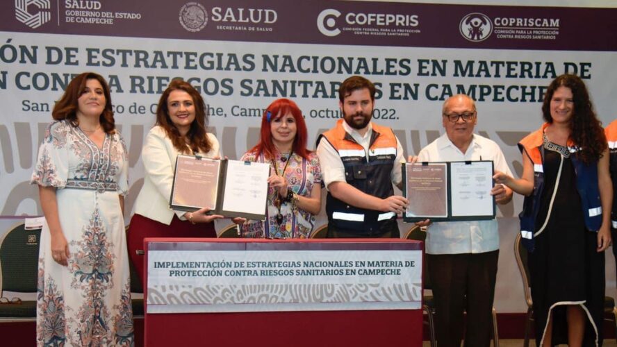 Implementación de Estrategias Nacionales en Materia de Protección contra Riesgos Sanitarios en Campeche