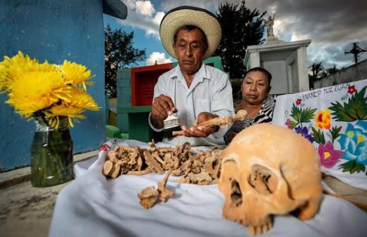 Limpia de Huesos en Pomuch