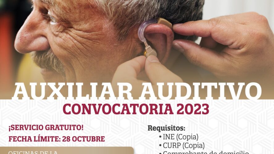Auxiliar Auditivo Convocatoria 2023