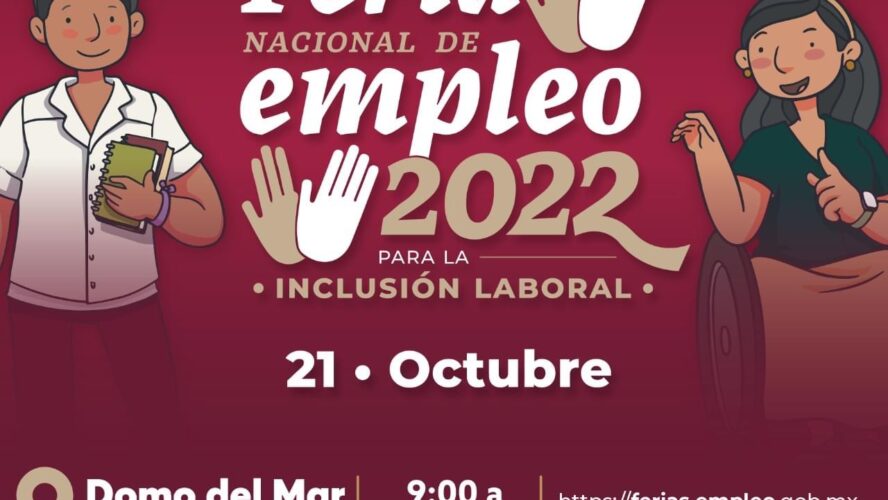 Feria Nacional de Empleo 2022 para la Inclusión Laboral en Ciudad del Carmen