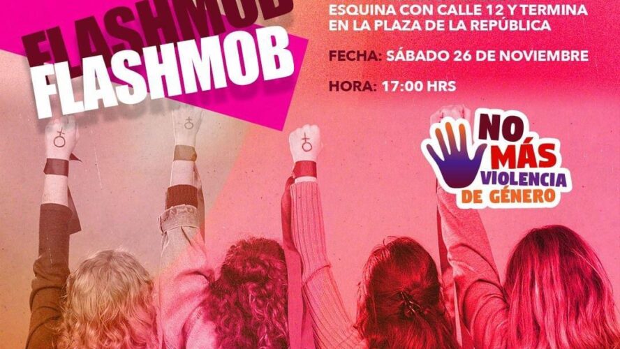 Asiste al Flashmob este sábado 26 de noviembre