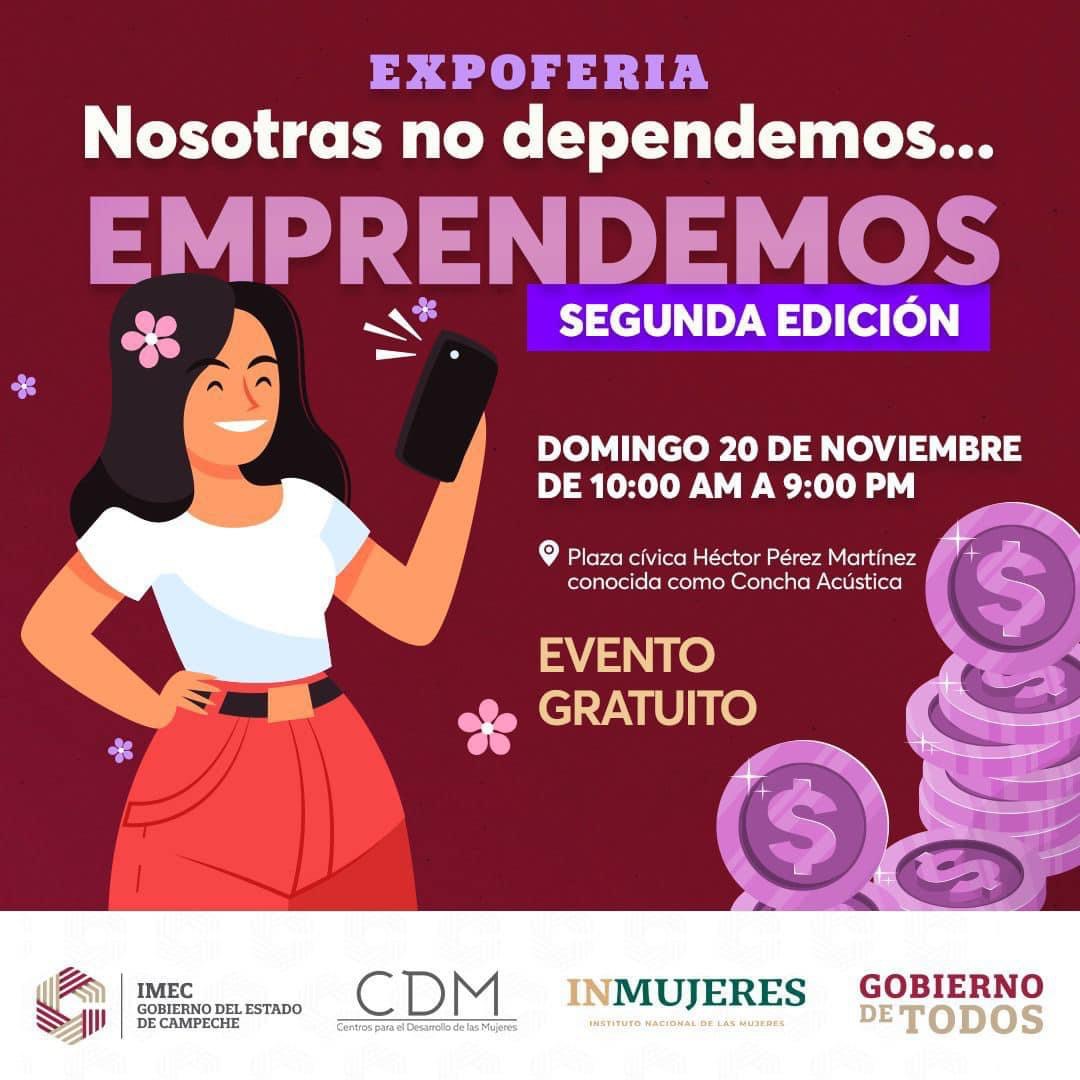Expoferia Nosotras no dependemos… emprendemos.