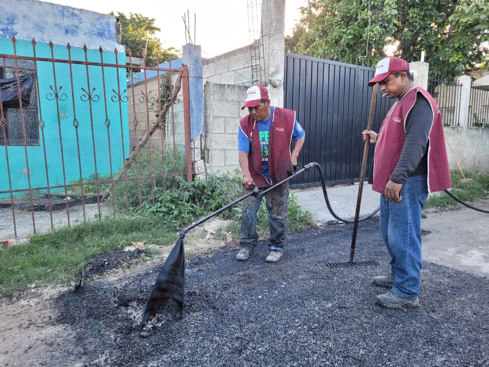 Bacheo del Jaguar llega a más colonias