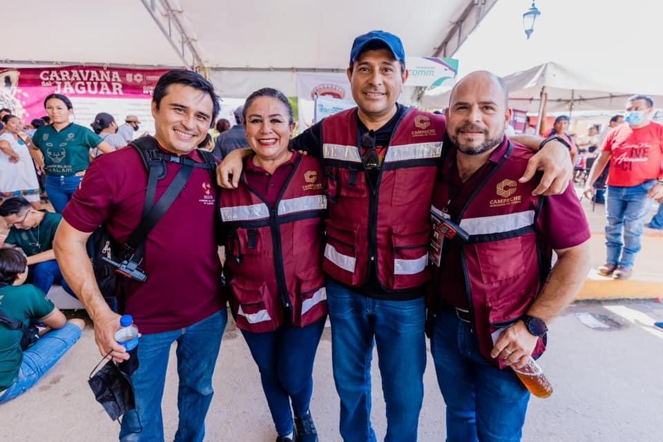 Caravana del Jaguar en Dzitbalché