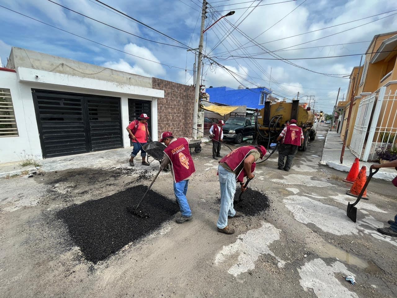 Bacheo del Jaguar continúa transformando Campeche