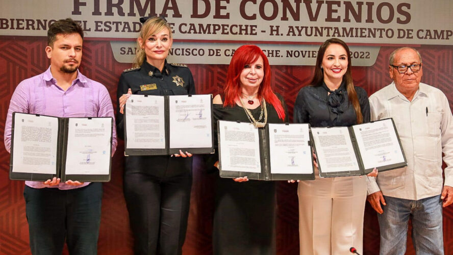 Firma de Convenios Gobierno del Estado de Campeche-H. Ayuntamiento de Campeche