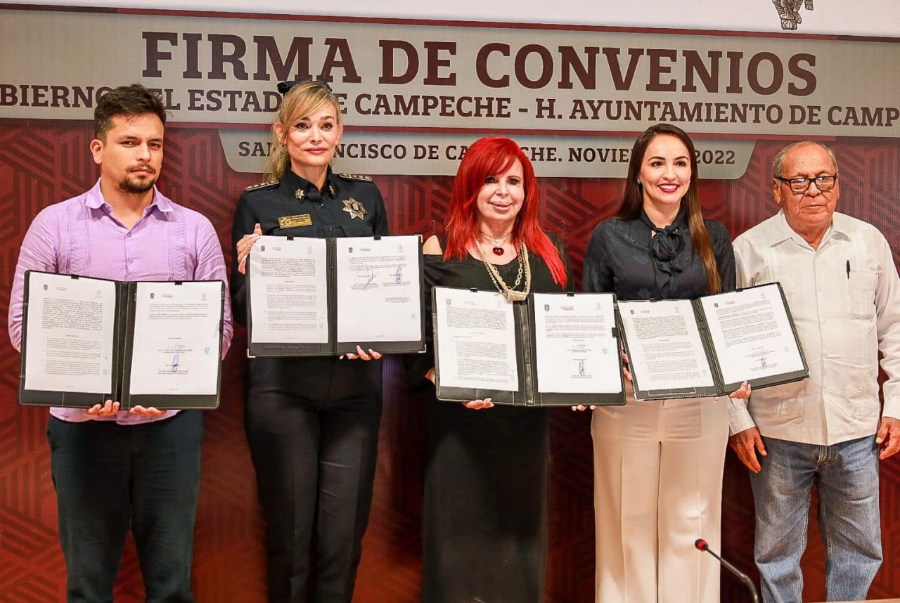 Firma de Convenios Gobierno del Estado de Campeche-H. Ayuntamiento de Campeche