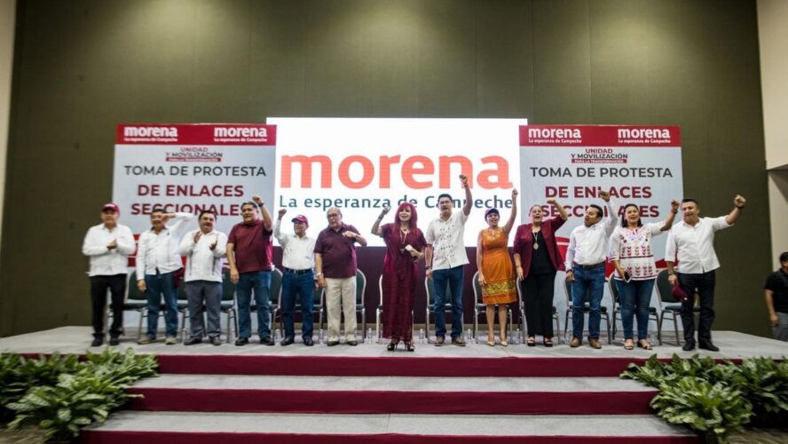 Toma de protesta de enlaces seccionales