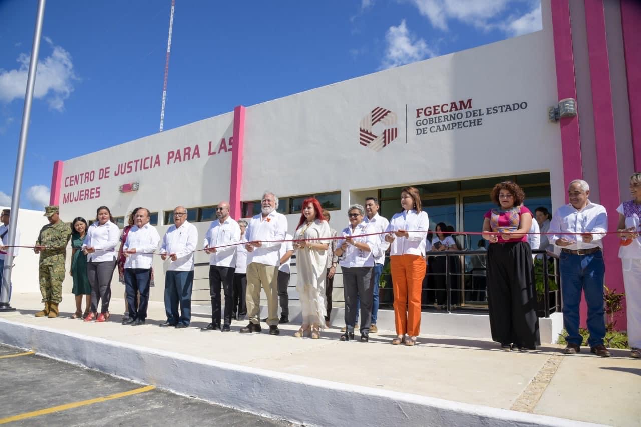 Inauguración del Centro de Justicia para las Mujeres en Escárcega