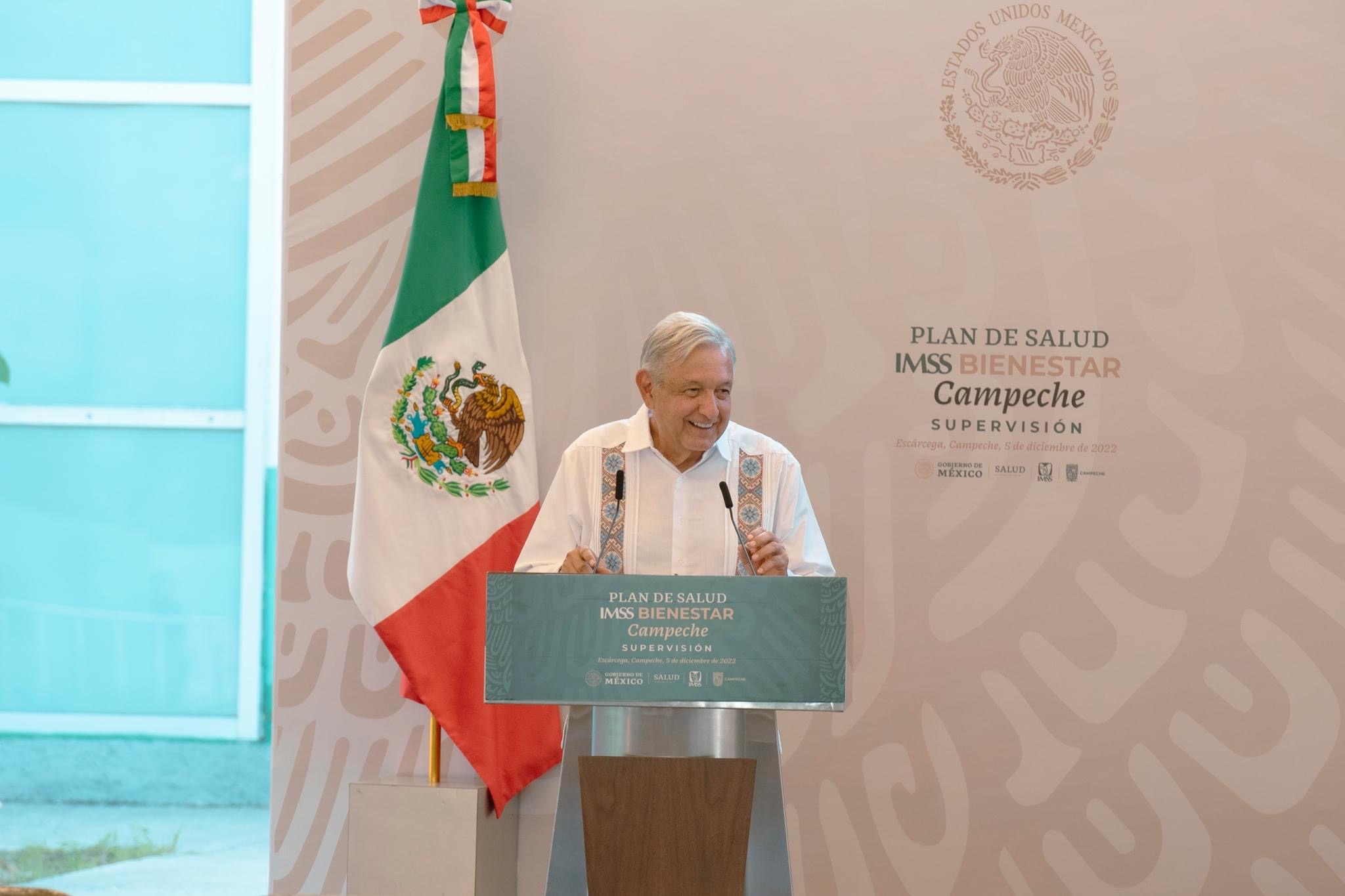 Gracias presidente por su apoyo a Campeche