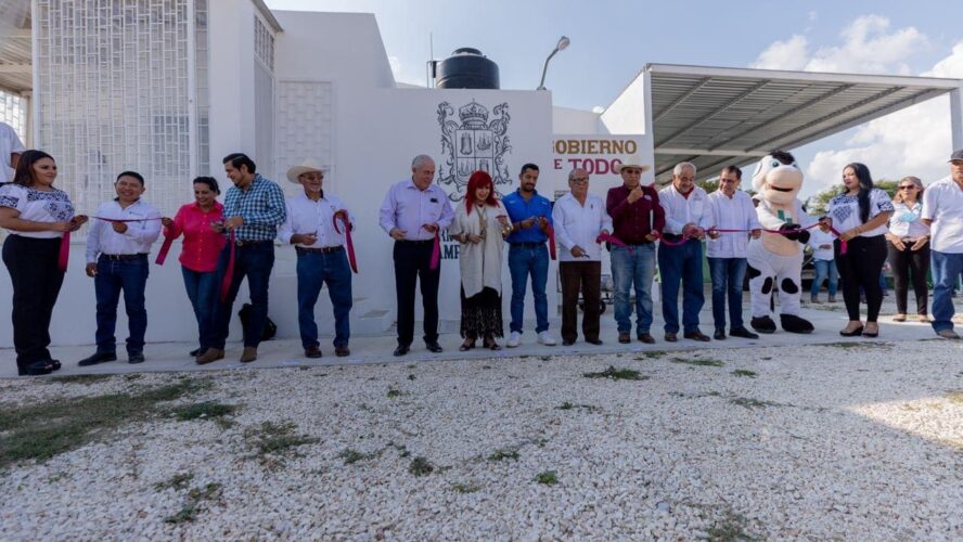 Inauguración de la Rehabilitación del Centro de Acopio Lechero de Candelaria
