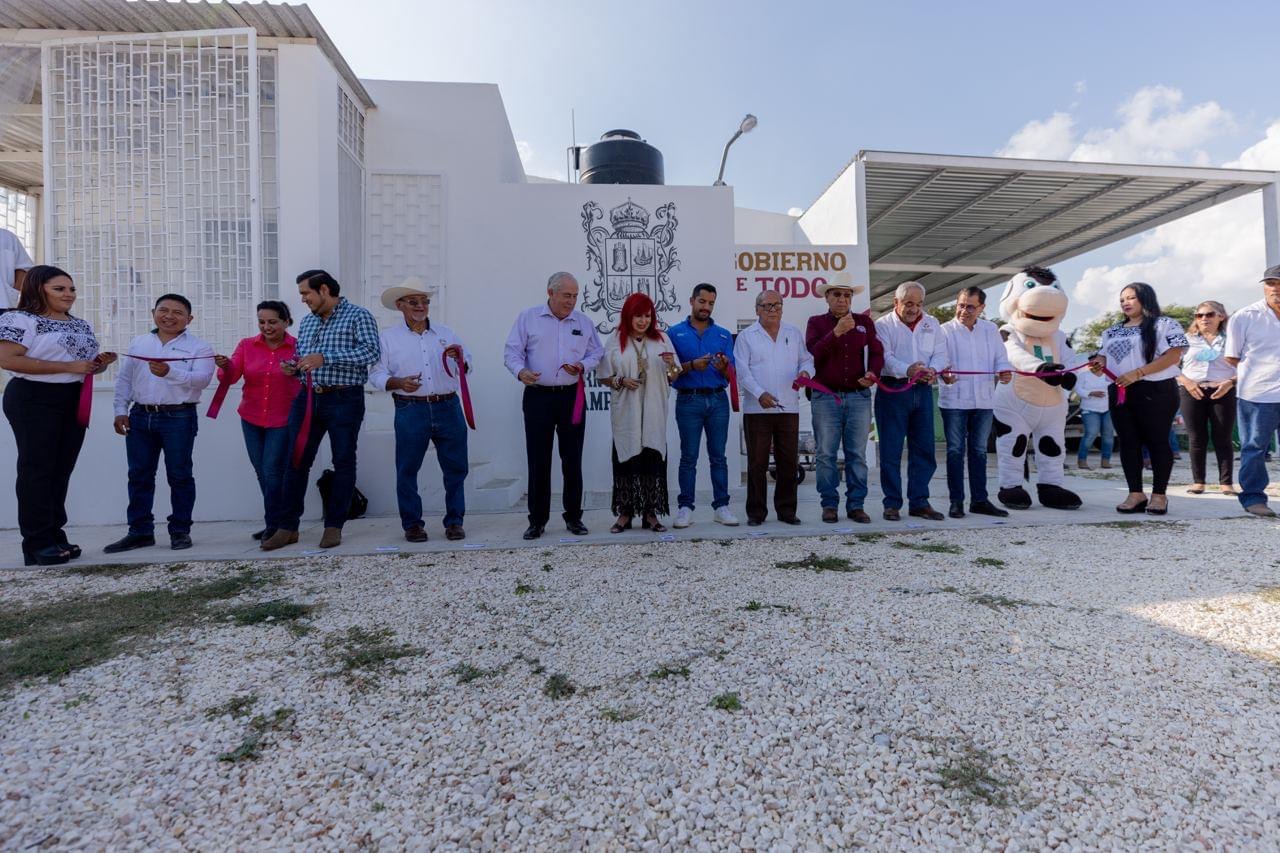 Inauguración de la Rehabilitación del Centro de Acopio Lechero de Candelaria