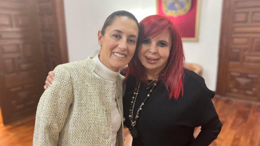 Claudia Sheinbaum, siempre brindando su apoyo y cariño