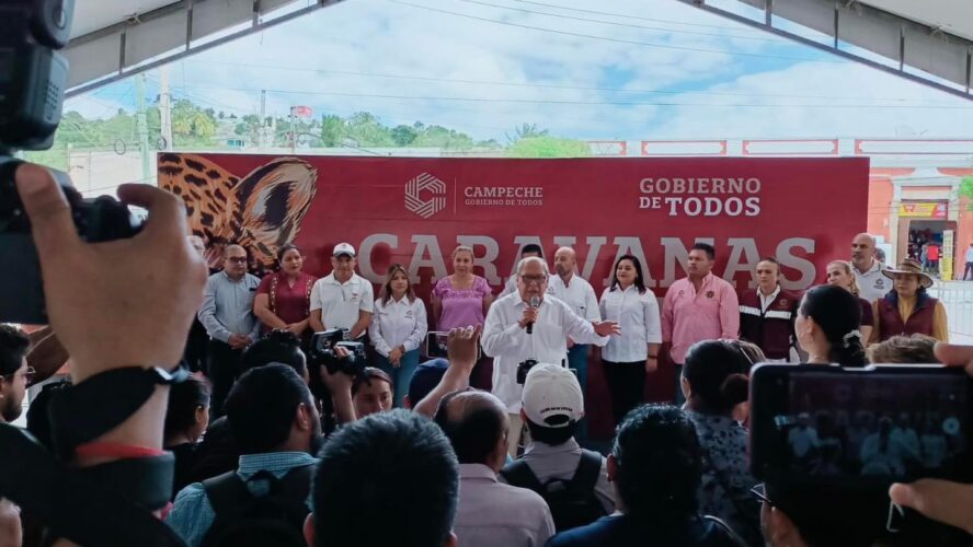 Caravana del Jaguar en Seybaplaya
