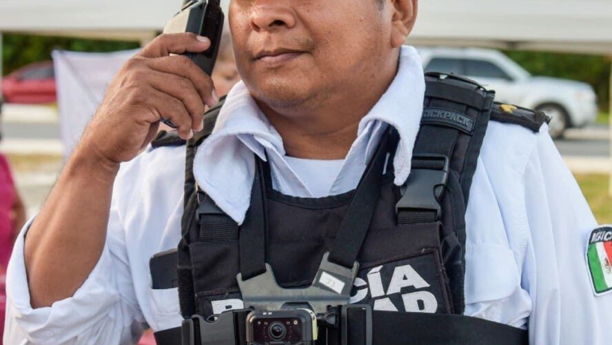Policía Campeche reafirmando su compromiso la seguridad del Estado