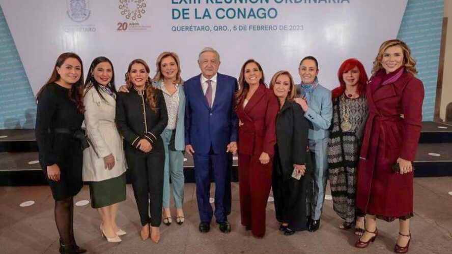 Feliz de estar con mis compañeras gobernadoras y jefa de gobierno
